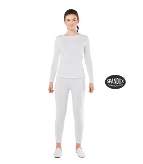 MAILLOT BLANCO 2 PZAS MUJER SPANDEX