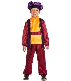 Paje Navidad Granate-Dorado