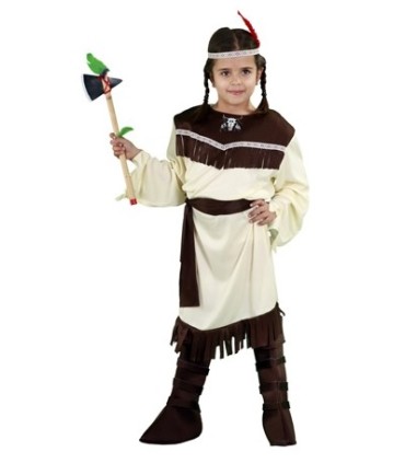 DISFRAZ DE INDIA NIÑA