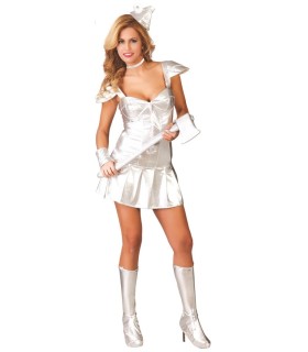 DISFRAZ DE ROBOT GIRL ADULTA TALLA L