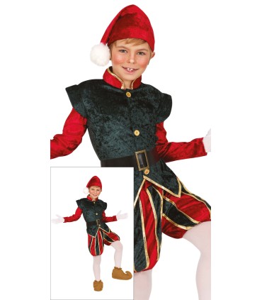 DISFRAZ DE PAJE ELFO INFANTIL