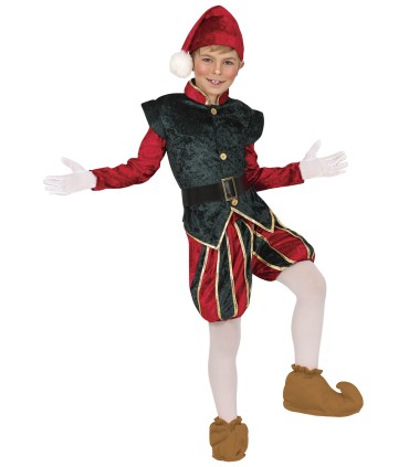 DISFRAZ DE PAJE ELFO INFANTIL