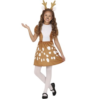 DISFRAZ DE RENO NIÑA