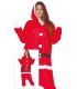 DISFRAZ DE PIJAMA SANTA CLAUS PAPA NOEL