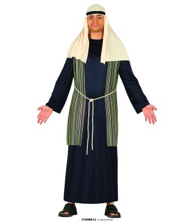 DISFRAZ DE PASTOR SAN JOSE AZUL ADULTO