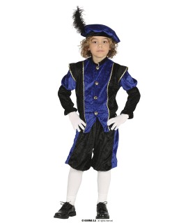 DISFRAZ DE PAJE INFANTIL AZUL