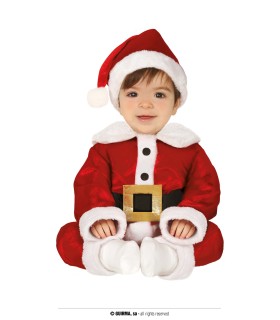DISFRAZ DE PAPA NOEL BEBE
