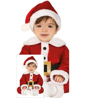 DISFRAZ DE PAPA NOEL BEBE