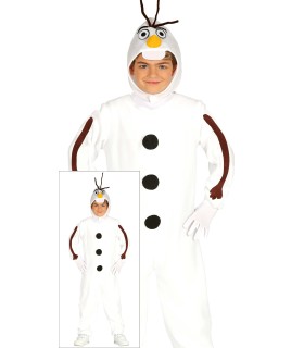 DISFRAZ DE MUÑECO DE NIEVE NIÑO