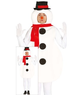 DISFRAZ DE MUÑECO DE NIEVE ADULTO 52-54 L