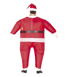 DISFRAZ DE PAPA NOEL HINCHABLE T-L