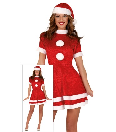 DISFRAZ DE MAMA NOEL ADULTA