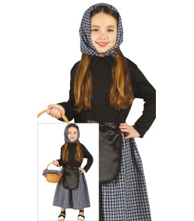 DISFRAZ DE CASTAÑERA INFANTIL