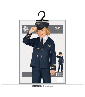 DISFRAZ DE PILOTO INFANTIL