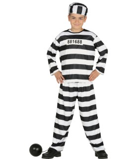 DISFRAZ DE PRISIONERO INFANTIL