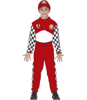 DISFRAZ DE FORMULA DRIVER