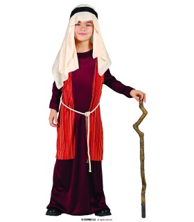 DISFRAZ DE SAN JOSE-PASTOR ROJO INFANTIL