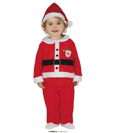 DISFRAZ DE PAPA NOEL BABY