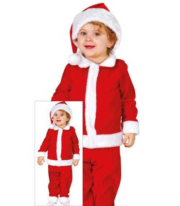 DISFRAZ DE PAPA NOEL BABY