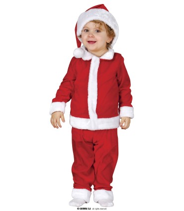 DISFRAZ DE PAPA NOEL BABY