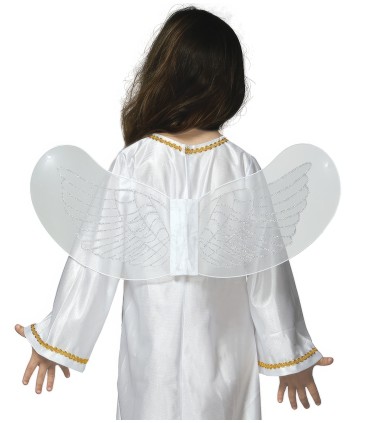 DISFRAZ DE ANGEL C/ALAS