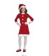 DISFRAZ DE MAMA NOEL INFANTIL