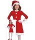 DISFRAZ DE MAMA NOEL INFANTIL