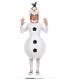 DISFRAZ DE MUÑECO DE NIEVE
