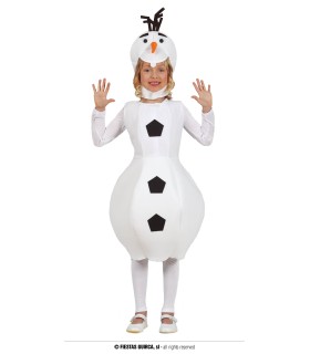 DISFRAZ DE MUÑECO DE NIEVE