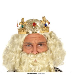 CORONA REY ORO METAL