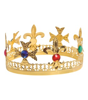 CORONA REY ORO METAL