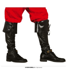 POLAINAS NEGRAS LUJO 52 CM.