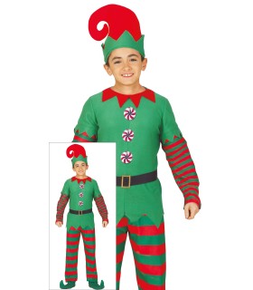 ELFO INTANTIL BOTONES CARAMELO