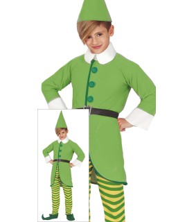 ELFO INFANTIL VERDE/AMARILLO