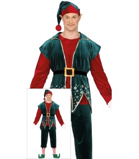 ELFO GRANATE Y VERDE