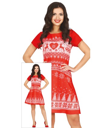 VESTIDO NAVIDAD CROCHET
