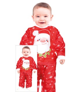 PIJAMA PAPA NOEL BEBE