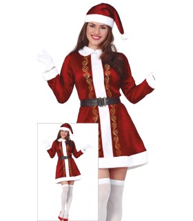 MAMA  NOEL GRANATE FALDA  CORTA