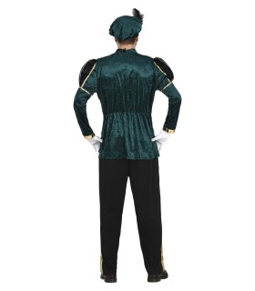 DISFRAZ DE PAJE VERDE HOMBRE