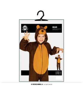 OSO CAPUCHA CON CREMALLERA  DELANTERA