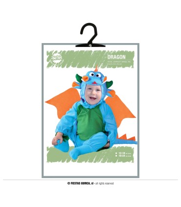 DISFRAZ DE DRAGONCITO BABY