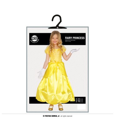 DISFRAZ DE PRINCESA DE CUENTO INFANTIL