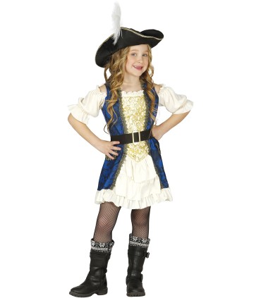 DISFRAZ DE CAPITANA PIRATA INFANTIL