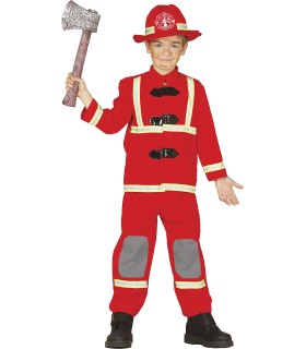 DISFRAZ DE BOMBERO INFANTIL