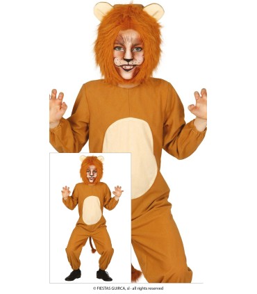 DISFRAZ DE LEON INFANTIL