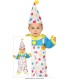 DISFRAZ DE PAYASO CON TOPOS BABY