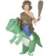 DISFRAZ DE DINOSAURIO HINCHABLE INFANTIL TALLA 7 9 AÑOS