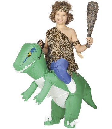 DISFRAZ DE DINOSAURIO HINCHABLE INFANTIL TALLA 7 9 AÑOS