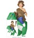 DISFRAZ DE DINOSAURIO HINCHABLE INFANTIL TALLA 7 9 AÑOS