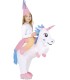 DISFRAZ DE UNICORNIO HINCHABLE INFANTIL TALLA 7 9 AÑOS